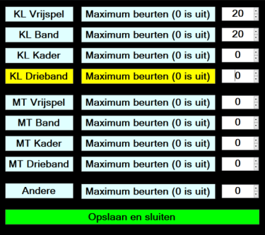 Biljart scorebord